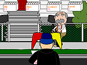play Throw Donust At An Old Guy