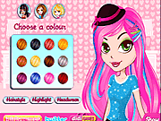 play Modish Highlight Hairstyle