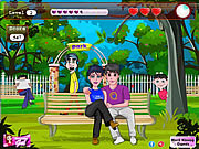 play Public Park Bench Kissing