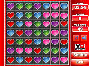 play Valentine'S Hearts Match 3