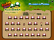 play Mario Mushroom Memory