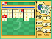 play Flag Bricks