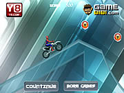 play Spiderman Ice Bike