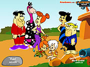play The Flintstones Family Dressup