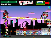 play Winezilla - Attack Of The 100Ft High Amy