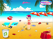 play Summer Beach Clean-Up