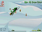 play Ben 10 Snow Biker