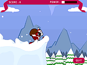 play Santa Ski Jump