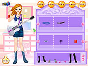 play Guitar Girl Dressup