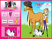 play Horseland Dress Up
