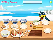play Barbie Cooking: Smoked Salmon Sandwiches