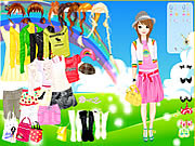 play Rainbow Style Dress Up