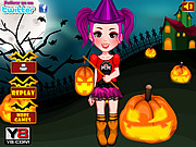 play Halloween Girl Dressup