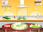 play Cucumber And Strawberry Salad