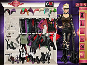 play Miss Punk Dress Up