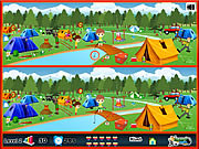 play Camping - Spot The Difference