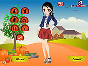 play Thanksgiving Girl Dress Up