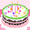 play Strawberry Birthday Cake Design