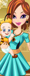 play Super Model New Mom