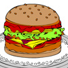 play Online Coloring Hamburger