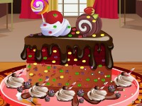 play Chocolate Cake Decoration