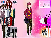 play Korean Girl Dress Up