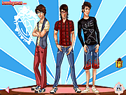 play Jonas Bros. Dress Up