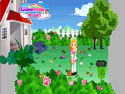 play Spring Garden Cleanup