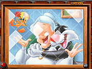 play Sort My Tiles Syvester And Tweety