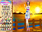 play Sunset Dress Up