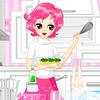 play Pink Girl In Kitchen