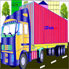 play Container Truck Coloring