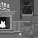 play Grayscale Escape Living Room