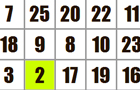 play Schulte Grid Puzzle