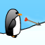 Penguin With Bow Golf