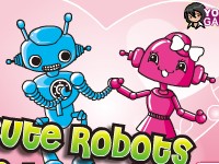 Cute Robots In Love