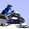 Snow Mobile Racing