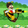 play Mario Bee Defense