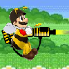play Mario Bee Defense
