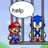play Super Mario Save Sonic