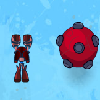 play Robo Warrior Ocean Defender