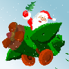 play Rider Santa