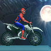 play Spiderman Ice Bike