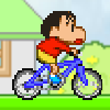 play Bike Rider Shin Chan