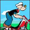 play Popeye Bike