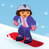 play Dora Snow Skates