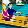 play Pedaling Boat Kissing