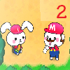 play Cute Rabbit In Mario World 2