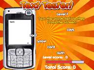play Texttester