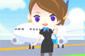 play Airhostess Dress Up